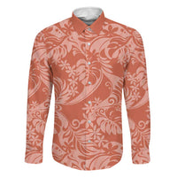 Tahiti Puatou Tiare Floral Family Matching Mermaid Dress and Hawaiian Shirt Monstera Palm Tropical Leaves - Polynesian Pride
