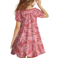 Tahiti Tarona Tiare Floral Family Matching Off Shoulder Maxi Dress and Hawaiian Shirt Monstera Palm Tropical Leaves - Polynesian Pride