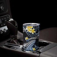 Hawaii Tumbler Cup Polynesian Shark with Kakau Blue Version
