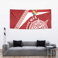 Tonga Rugby Mate Maa Tapestry Ngatu Pattern LT01 - Polynesian Pride