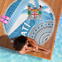 Fiji Rugby Bati Beach Blanket Tapa Pattern LT01 - Polynesian Pride
