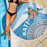 Fiji Rugby Bati Beach Blanket Tapa Pattern LT01 - Polynesian Pride