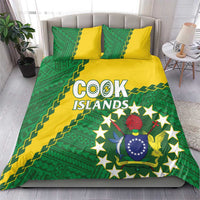 Cook Islands Rugby Kukis Bedding Set Circle Stars