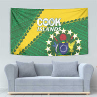 Cook Islands Rugby Kukis Tapestry Circle Stars LT01 - Polynesian Pride