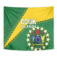 Cook Islands Rugby Kukis Tapestry Circle Stars LT01 - Polynesian Pride