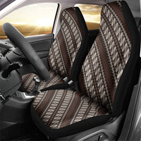 Yogyakarta Parang Batik Motifs Car Seat Cover Indonesian Traditional Pattern