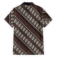 Yogyakarta Parang Batik Motifs Hawaiian Shirt Indonesian Traditional Pattern LT01 - Polynesian Pride