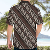 Yogyakarta Parang Batik Motifs Hawaiian Shirt Indonesian Traditional Pattern