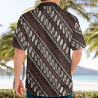 Yogyakarta Parang Batik Motifs Hawaiian Shirt Indonesian Traditional Pattern LT01 - Polynesian Pride