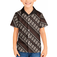 Yogyakarta Parang Batik Motifs Hawaiian Shirt Indonesian Traditional Pattern LT01 - Polynesian Pride