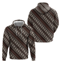 Yogyakarta Parang Batik Motifs Hoodie Indonesian Traditional Pattern LT01 - Polynesian Pride