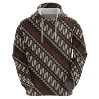 Yogyakarta Parang Batik Motifs Hoodie Indonesian Traditional Pattern LT01 - Polynesian Pride