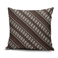 Yogyakarta Parang Batik Motifs Pillow Cover Indonesian Traditional Pattern