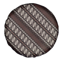 Yogyakarta Parang Batik Motifs Spare Tire Cover Indonesian Traditional Pattern
