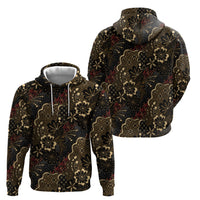 Batik Sekar Jagad Hoodie Indonesian Traditional Pattern LT01 - Polynesian Pride