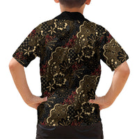 Batik Sekar Jagad Kid Hawaiian Shirt Indonesian Traditional Pattern LT01 - Polynesian Pride