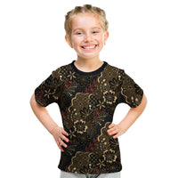 Batik Sekar Jagad Kid T Shirt Indonesian Traditional Pattern