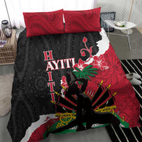 Ayiti Neg Marron Bedding Set Dashiki Mix Polynesian Pattern
