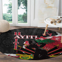 Ayiti Neg Marron Round Carpet Dashiki Mix Polynesian Pattern LT01 - Polynesian Pride