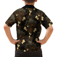 Javanese Batik Semen Kid Hawaiian Shirt Indonesian Traditional Pattern LT01 - Polynesian Pride