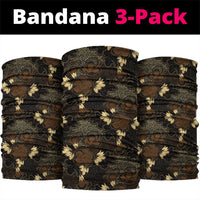 Javanese Batik Semen Neck Gaiter Indonesian Traditional Pattern