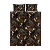 Javanese Batik Semen Quilt Bed Set Indonesian Traditional Pattern