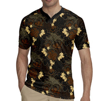Javanese Batik Semen Rugby Jersey Indonesian Traditional Pattern