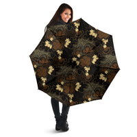 Javanese Batik Semen Umbrella Indonesian Traditional Pattern