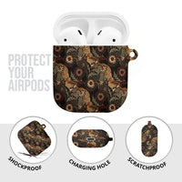 Batik Pedalaman Semen Lereng Style AirPods Case Indonesian Traditional Pattern LT01 - Polynesian Pride