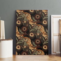 Batik Pedalaman Semen Lereng Style Canvas Wall Art Indonesian Traditional Pattern