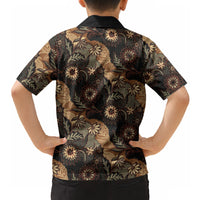 Batik Pedalaman Semen Lereng Style Hawaiian Shirt Indonesian Traditional Pattern LT01 - Polynesian Pride