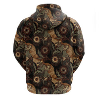 Batik Pedalaman Semen Lereng Style Hoodie Indonesian Traditional Pattern LT01 - Polynesian Pride