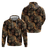 Batik Pedalaman Semen Lereng Style Hoodie Indonesian Traditional Pattern LT01 - Polynesian Pride