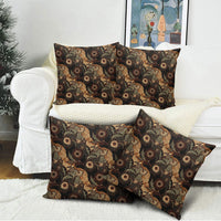 Batik Pedalaman Semen Lereng Style Pillow Cover Indonesian Traditional Pattern LT01 - Polynesian Pride