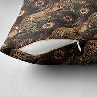 Batik Pedalaman Semen Lereng Style Pillow Cover Indonesian Traditional Pattern LT01 - Polynesian Pride