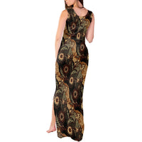 Batik Pedalaman Semen Lereng Style Tank Maxi Dress Indonesian Traditional Pattern
