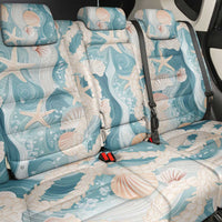 Hawaii Lei Seashells Starfish Back Car Seat Cover Fresh Summer Vibe - Polynesian Pride