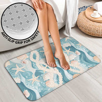 Hawaii Lei Seashells Starfish Bathroom Set Fresh Summer Vibe - Polynesian Pride