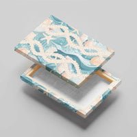 Hawaii Lei Seashells Starfish Canvas Wall Art Fresh Summer Vibe - Polynesian Pride