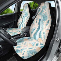 Hawaii Lei Seashells Starfish Car Seat Cover Fresh Summer Vibe - Polynesian Pride