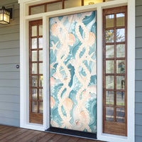 Hawaii Lei Seashells Starfish Door Cover Fresh Summer Vibe - Polynesian Pride