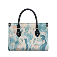 Hawaii Lei Seashells Starfish Leather Bag Fresh Summer Vibe LT01 - Polynesian Pride