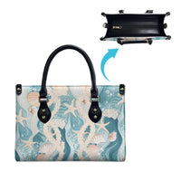 Hawaii Lei Seashells Starfish Leather Bag Fresh Summer Vibe LT01 - Polynesian Pride