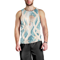Hawaii Lei Seashells Starfish Men Tank Top Fresh Summer Vibe - Polynesian Pride