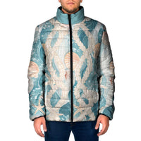 Hawaii Lei Seashells Starfish Padded Jacket Fresh Summer Vibe - Polynesian Pride