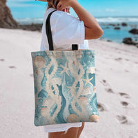 Hawaii Lei Seashells Starfish Tote Bag Fresh Summer Vibe - Polynesian Pride
