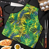 Hawaii Summer Tropical Leaves Apron LT01 Yellow - Polynesian Pride