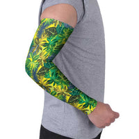 Hawaii Summer Tropical Leaves Arm Sleeves LT01 - Polynesian Pride