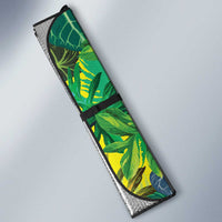 Hawaii Summer Tropical Leaves Auto Sun Shade LT01 - Polynesian Pride