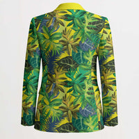 Hawaii Summer Tropical Leaves Blazer LT01 - Polynesian Pride